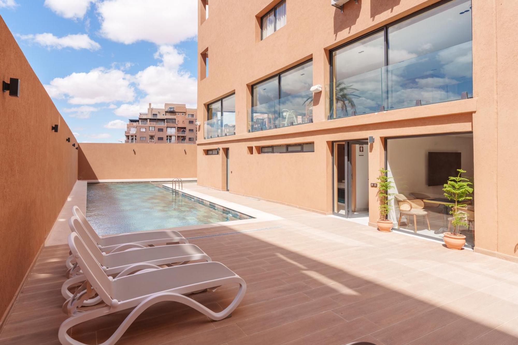 Appart Hotel Rambla Marrákes Kültér fotó